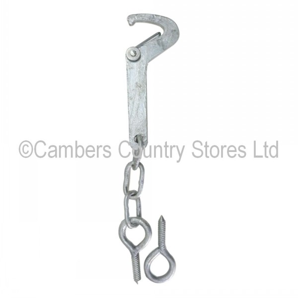 Eliza Tinsley Gate Safety Hook & Eyes Galvanised Cambers Country Store